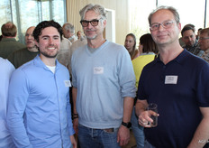 Wouter Steentjes, Albert-Jan Visser en Steven Bijl van Oxin Growers