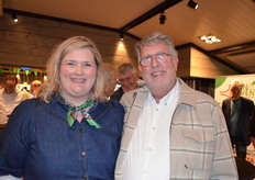 Frank van der Werf van Willem Dijk AGF en Nienke Verbeek van Fruittuin Verbeek