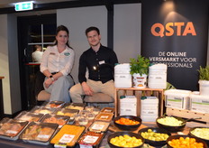 Maurijn van der Werf en Hayssa Braker van Qsta