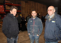 Robbert van de Zande, Alain Totté en Piet Jan van Langeraad.