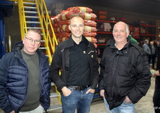 Kees Tuns, Tiemen Markerink van Eqraft en Marcel Tuns.