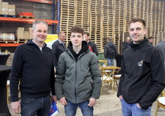 Kees, Rien en Bart Kesselaar.