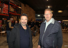 Jan Franje van Franje Onions en Aad Veenman.