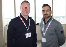 Harm van der Doelen en Omid Abdi van DAS