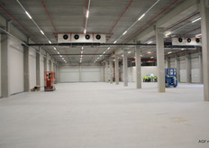 Nu is de hal nog leeg...