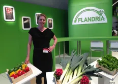 Ilse Ceulemans van LAVA presenteert de Belgische groentjes.
