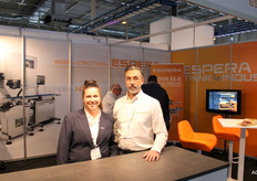 Lotte Bronckers en Erik Bogert van Espera Nederland B.V.