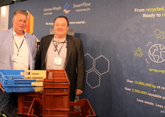 Eddy van Sas en Tom Van Moerzeke van Gamma Wopla