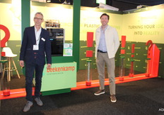 Jerry Arkesteijn en Bob Persoon van Beekenkamp Verpakkingen.