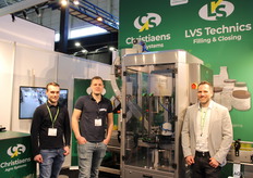 Tim Hawinkels, Martijn Smedts en Christophe Relvas Da Silva van Christiaens Agro.