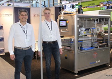 Marco de Koster en Leonard de Visser van Tramper Technology. Leonard is sinds kort als sales Benelux aan de slag gegaan bij het bedrijf.