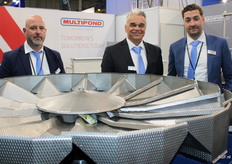 Bas van Weegbers, Jos van Ganzewinkel en Yoshi Kosters van Multipond Weighing Technology.