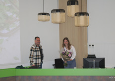 Bloemen van Marcel van de Werken (Kiwa) voor Lisa