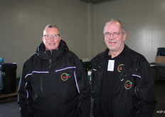 Herman Hazenoot en Theo Wiltingh van Veiling Zaltbommel hoefden niet ver van huis