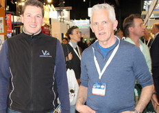 Rick Verhoeckx met zijn oom Gerard van Hassel