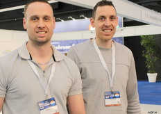 Champignontelers John en Dennis Geurts