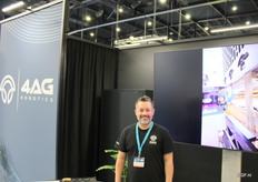 James Gibson van 4AG Robotics. In januari is men bij Banken Champignons gestart met het oogsten van champignons met robots