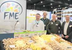Het vrolijke team van FME met Pieter Lenaerts en Matthijs, Ruud en Arie Verburg
