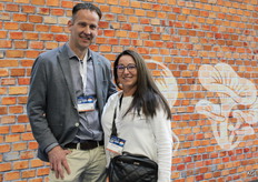 In de wandelgangen kwamen we Koert Pleunis en Agnieszka Turczyn van Pleunis Champignons tegen