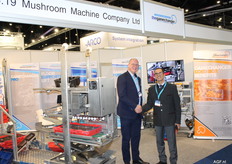 Alan Edwards en Armen Melikya van Mushroom Machine Company Ltd