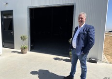 Trotse oom! Johan van Namen van het voormalige champignonbedrijf Johan van Namen.