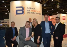 Bordex. Het enthousiaste Bordexteam, Willem Bömer, Michel Pothoven, Arnold de Weerd, Cynthia Dolman, Wim Hassink en Ali Keskin.