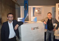 TLS Solutions is producent van Borst palletwikkelaars. Joost van Oosterhout en Harm van Heesbeen.