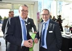 Ad Klaassen en Wim Rodenburg van GroentenFruit Huis