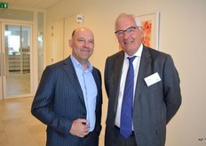 Michel Jansen van Total Produce en Ben Vroegop van Vroegop-Windig