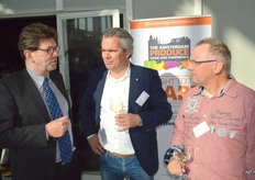 Ron de Greeff van Van der Staay, Bart Leemans en Jacques Krutzen van Koppert Cress