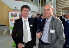 Jerre de Blok van GroentenFruit Huis en Harrold Willemsen van AQS