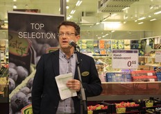 Frans Kieftenbeld (locatiemanager Hanos Den Haag-Delft) aan het woord