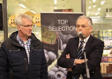 Vlak voor het in ontvangst nemen van een prijs