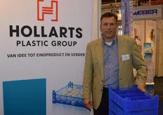 Jean Pierre Cantor van Hollarts Plastic Group. Dit bedrijf maakt spuitgiet producten zoals kratten voor champignons en ook de bekende blauwe Europool bakken.