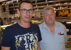 Jan Mercken en Luc Wolfs van Mushroom City. Wild and exotic mushrooms from Belgium.