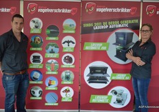 Marcel Oomen en Anita Frijters van www.vogelverschrikker.nl