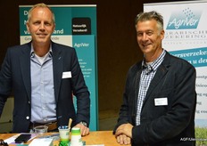 Wim Verhaar en Bram van Kempen van Agriver.