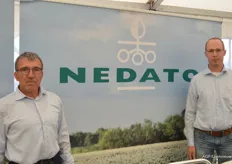 Jan Brasser en Werner Verschueren van Nedato.
