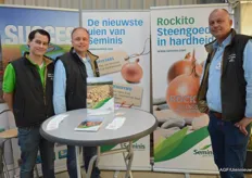 Maarten de Jong, Lennert van Arenthals en Mees de Lorm van Monsanto Holland.