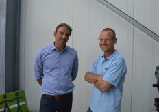 Jan Vernooij van Agrofresh en Kick van Saarloos van BASF