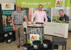 "Niek van Loenhoud en Martijn Doens van AB Werkt Zuid nederland hadden niks te "emmeren"