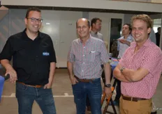Anton Riezebos van Flevostar Potato, Hans en Arjen Goud van Go Products BV.