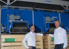 Marcel Ruesink en Harco Christiaens van machinefabriek DT Dijkstra.