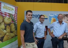 Bas Rentmeester, Jurgen Maerman en Jan de Vries van C. Meijer waren druk met de promotie van de Jazzy-aardappel