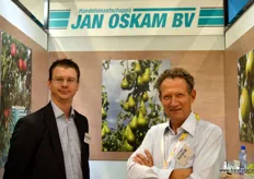 Erik Flux en Kees Oskam, van Handelsmaatschappij Jan Oskam