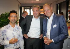 Bruce Doornik (RPO), Marcel Hendriks (Aartsenfruit) en Werner Kastelein van RPO