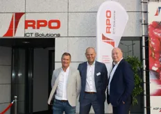 De directie van RPO bestaande uit Alfred van der Velden, Werner Kastelein en Jan Roozen