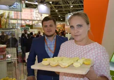 Op de Mexicaanse stand ontmoetten we Elizaveta Polyanskaya en Vadim Kharinov van Sweet Guave.