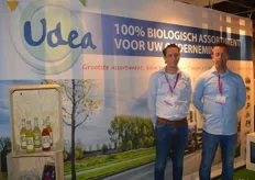 Udea de biospecialist. Dennis van den Berk en Roy van de Breevaart.