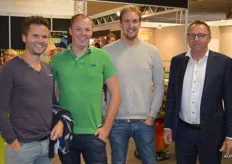 Jan Verburg, Ruud Verburg, Mathijs Verburg en Arie Verburg van FME bezochten de beurs.